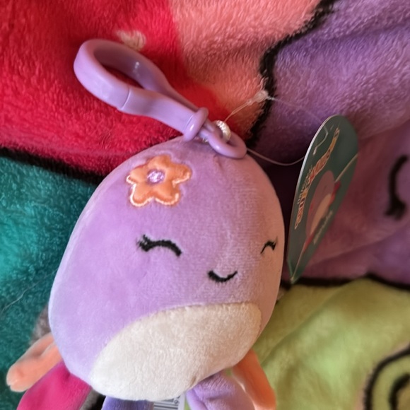 Beula the octopus squishmallow clip NWT - Picture 2 of 6